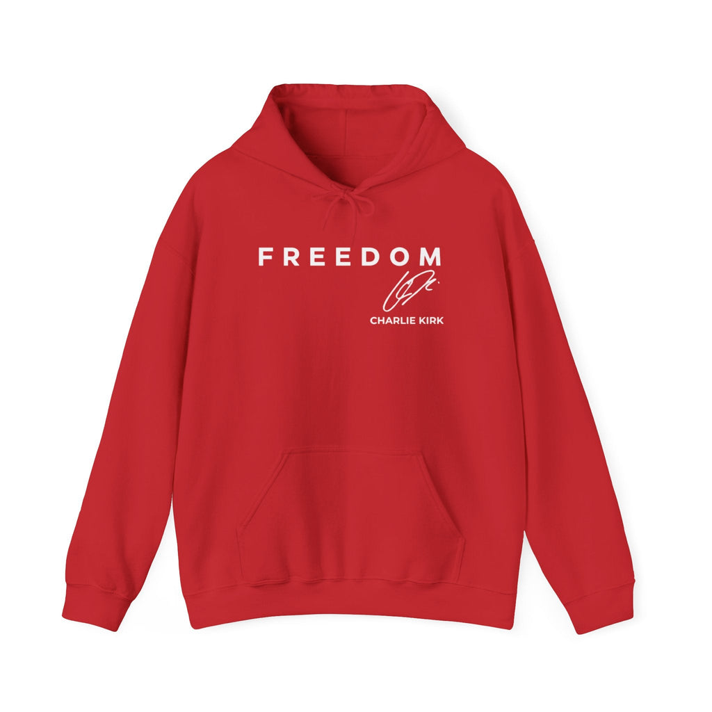 FREEDOM Charlie Kirk Hoodie (Signature)