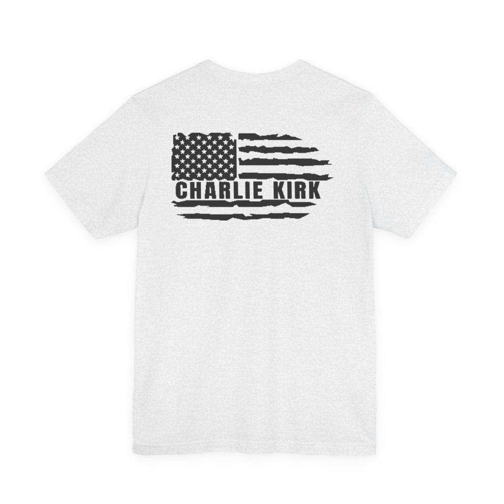 VIRAL Charlie Kirk FREEDOM Tee - Front & Back Design
