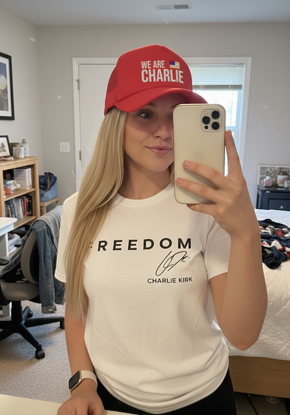 Charlie Kirk "FREEDOM" Tee