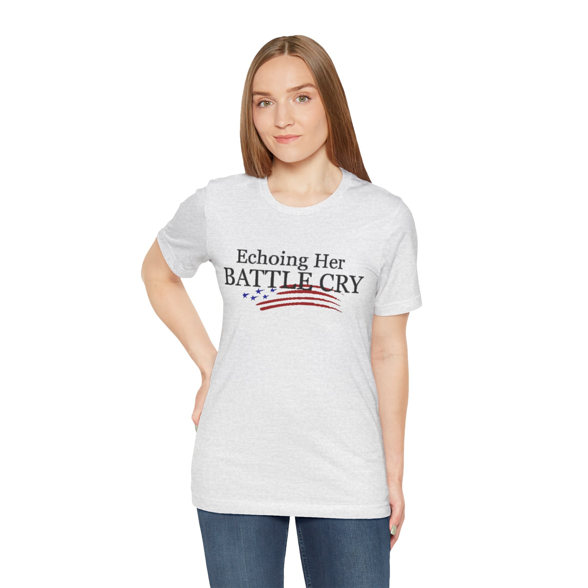 'Echoing Her Battle Cry' Erika Kirk Solidarity Tee