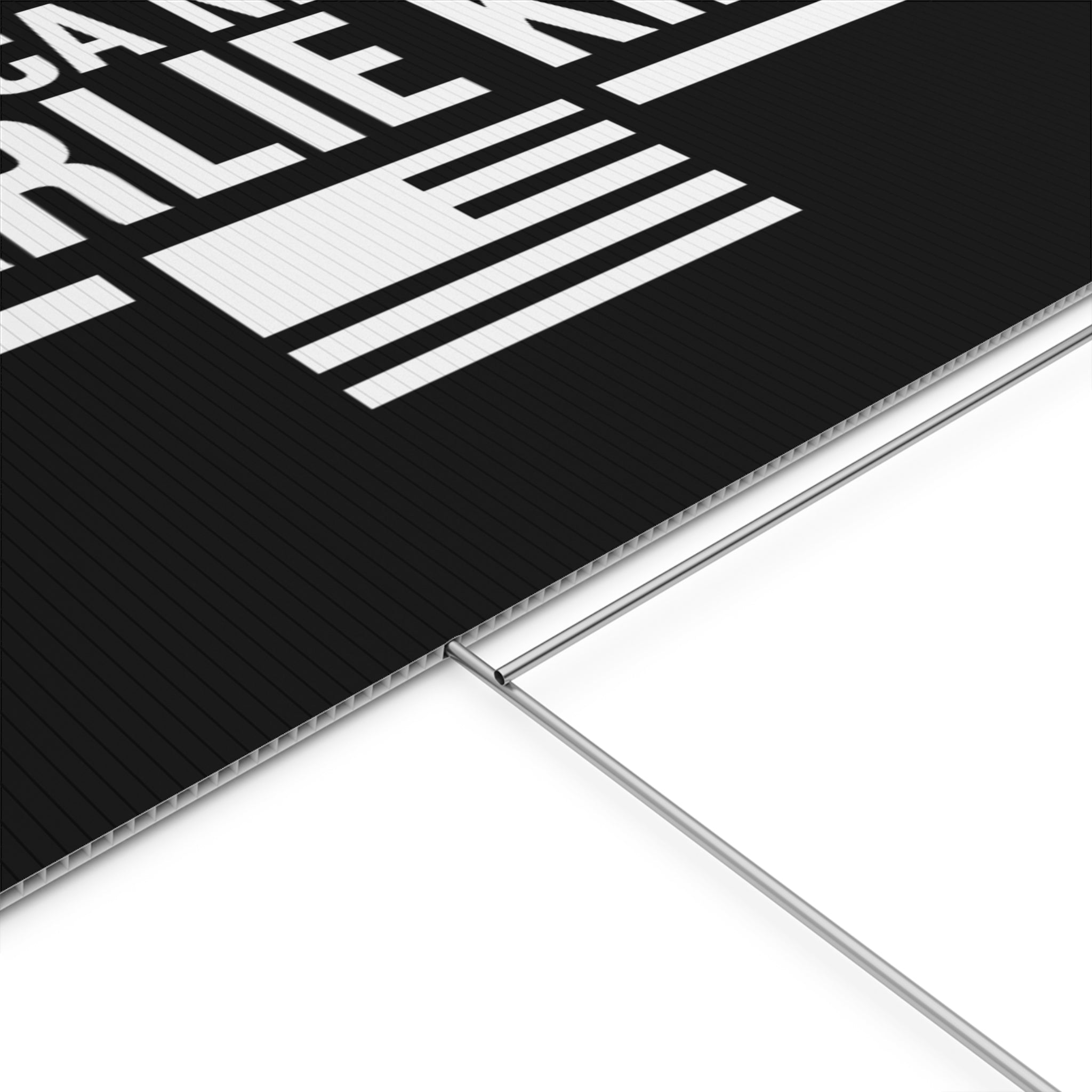 Yard Sign - America Needed Charlie Kirk