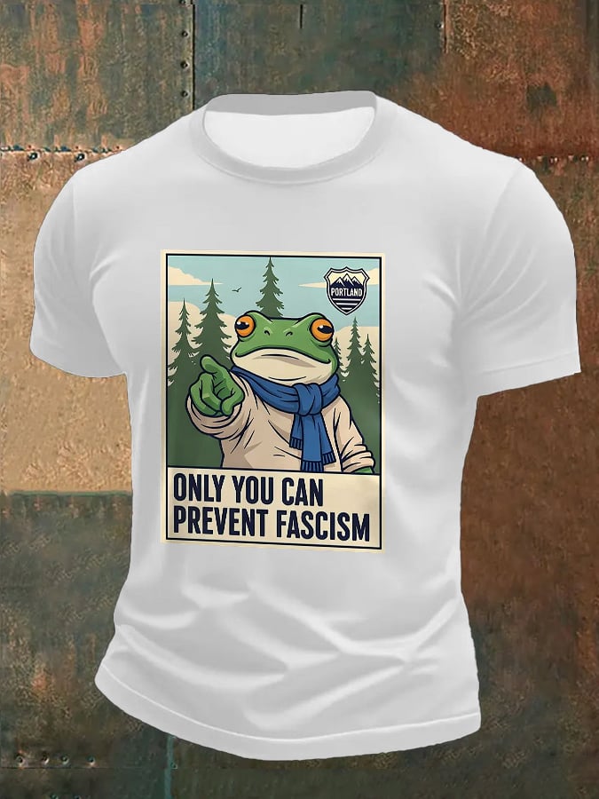 Men's Print Casual T-Shirt