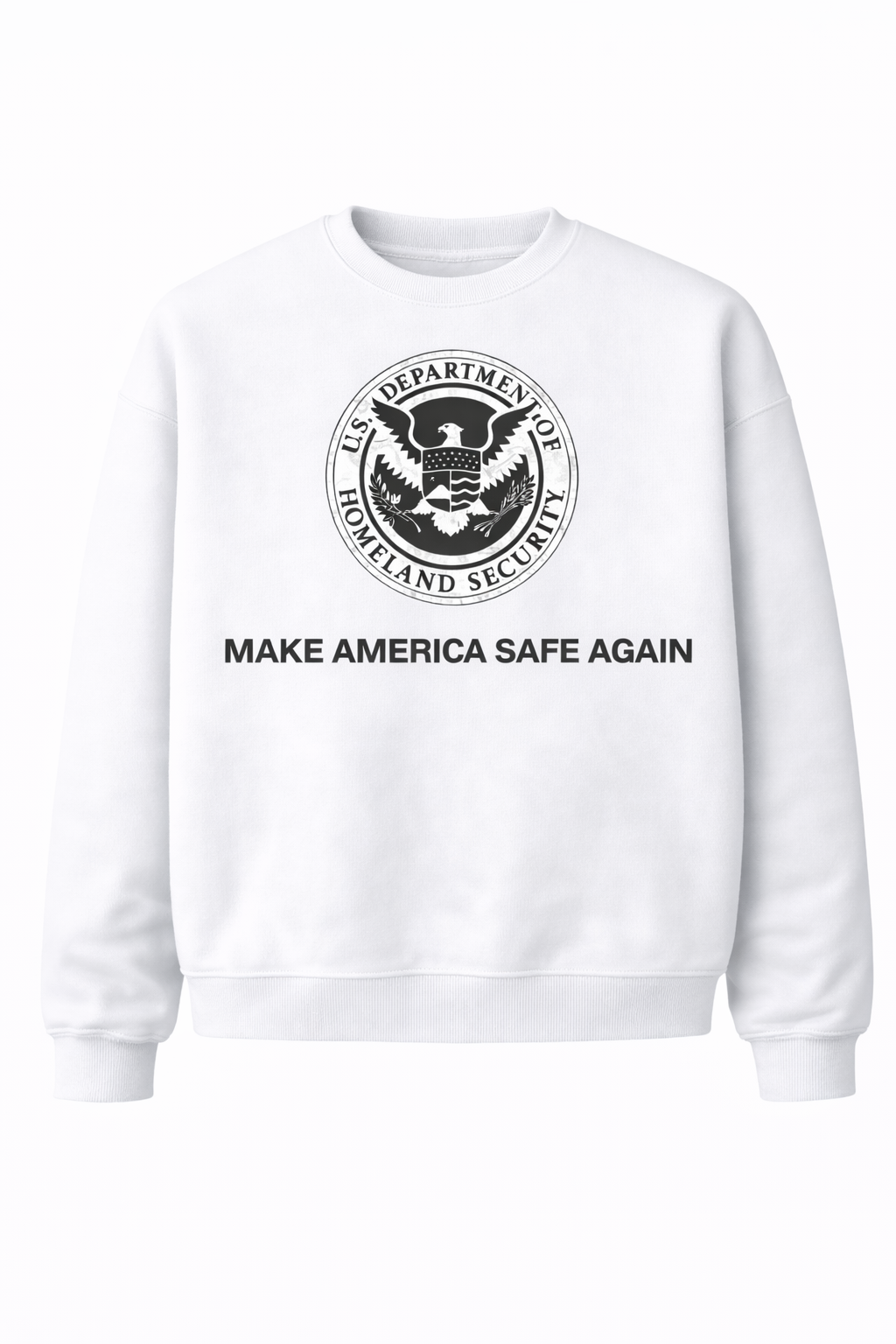 By purchasing this relaxed-fit sweatshirt, you'll be supporting the "Fight for Ice" I.C.E. series; this sweatshirt features a printed design.