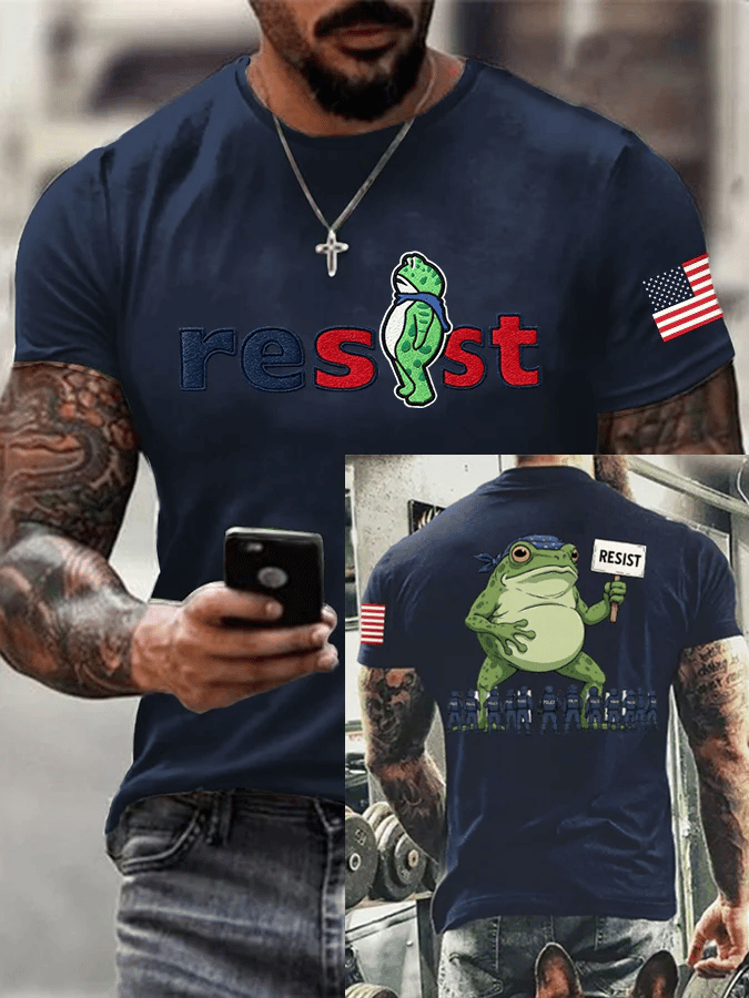 Men's Frog Resist Print T-shirt