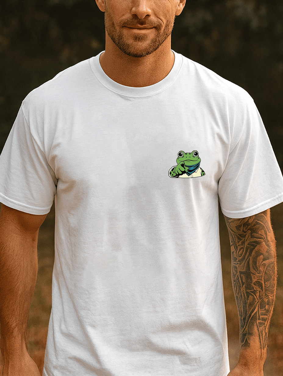 Unisex 100% Cotton Frog Saves America Resist Protect Our Right Print T-shirt