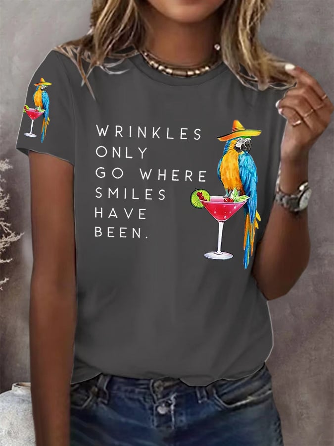 Women's Jimmy Buffett Day short-sleeved T-shirt