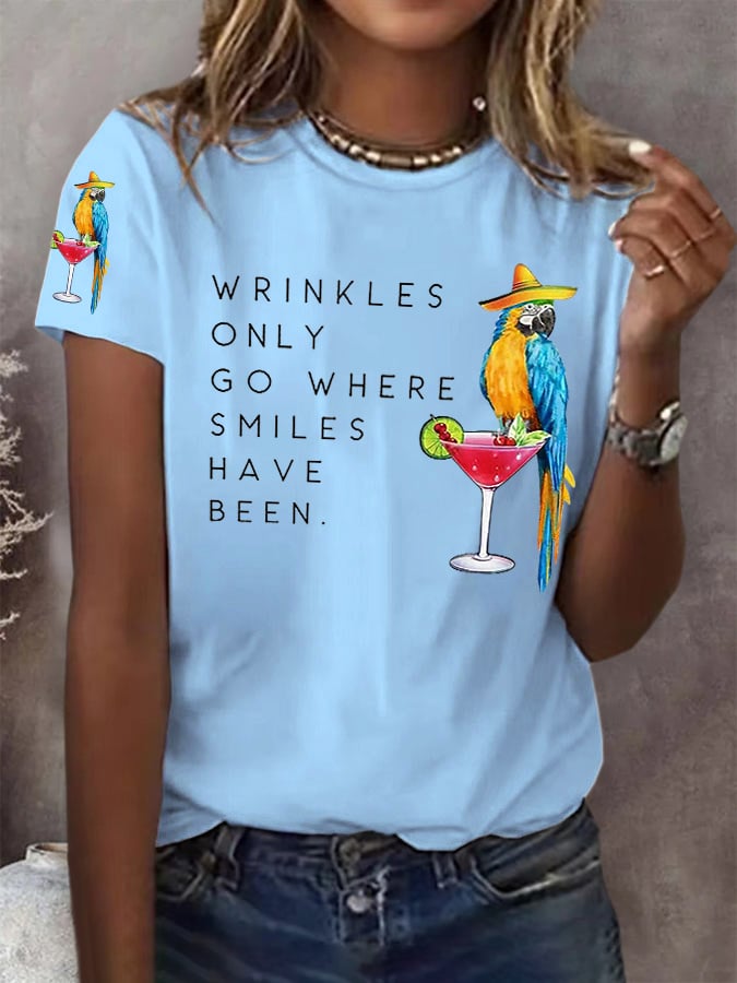 Women's Jimmy Buffett Day short-sleeved T-shirt