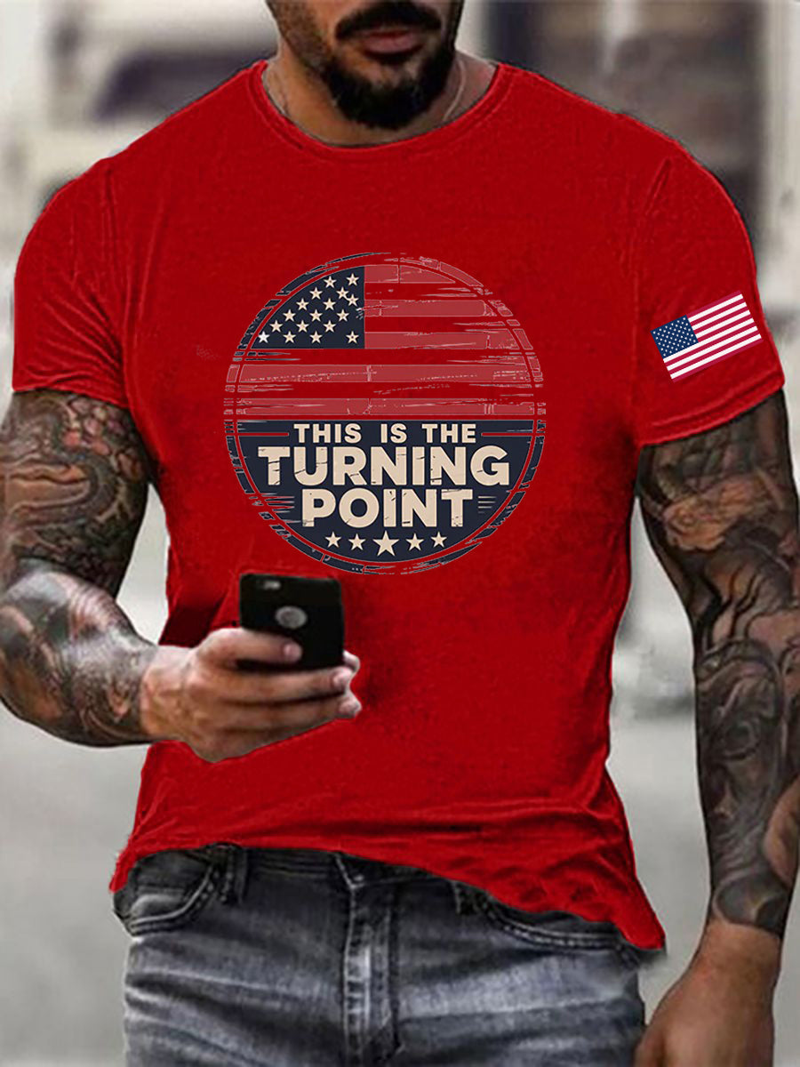 Men's This Is The Turning Point Printed T-shirt