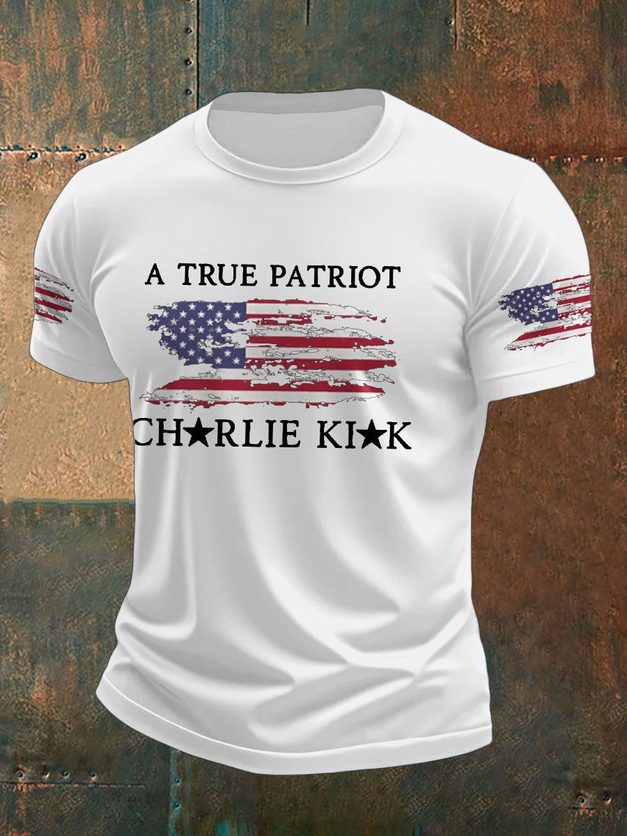Men's Turning Point Flag Printed T-shirt