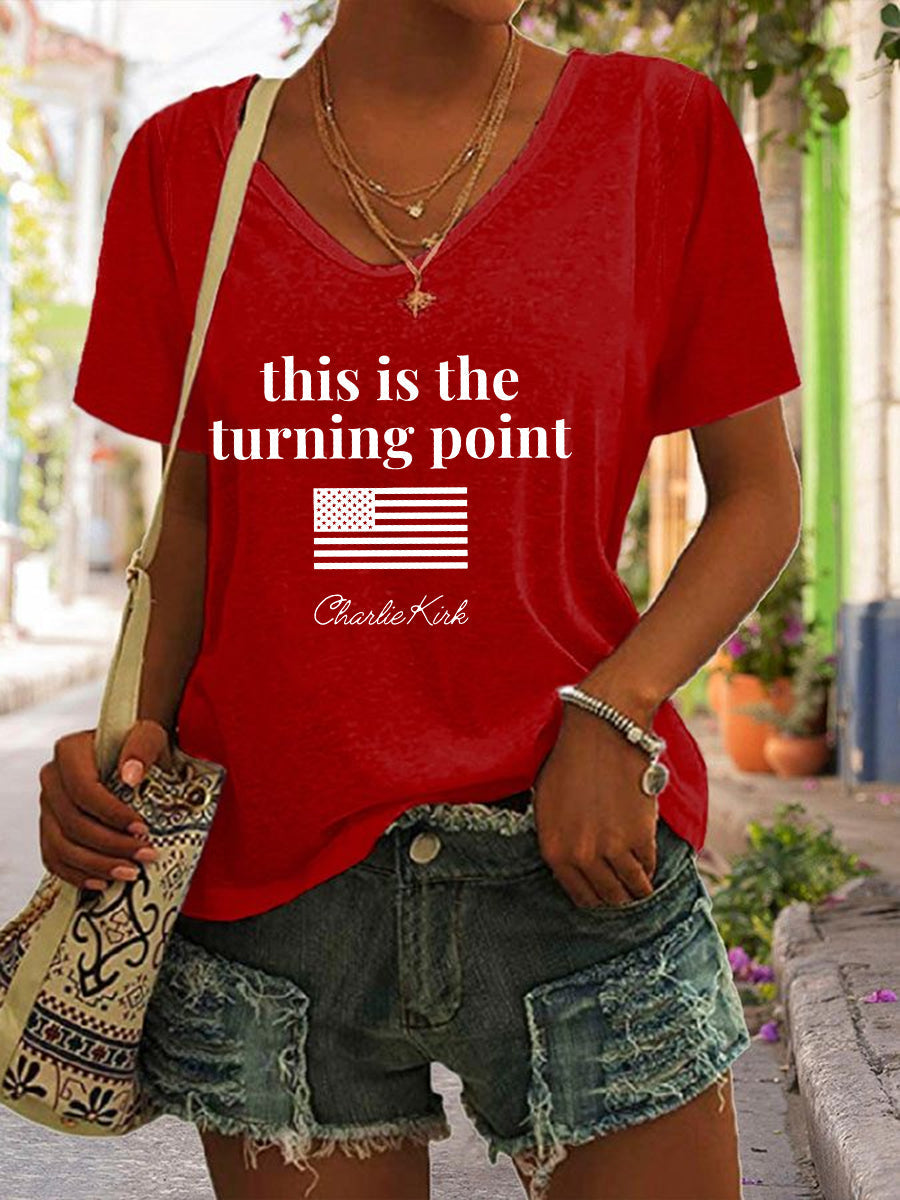 Women's Patriotic T-shirt