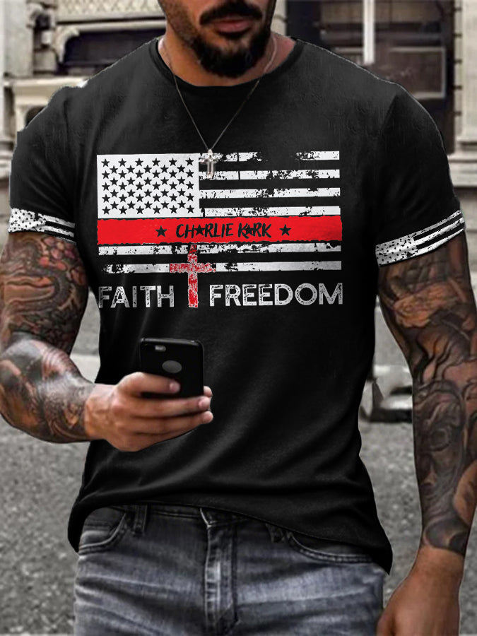 Men's Freedom Turning Point Printed T-shirt