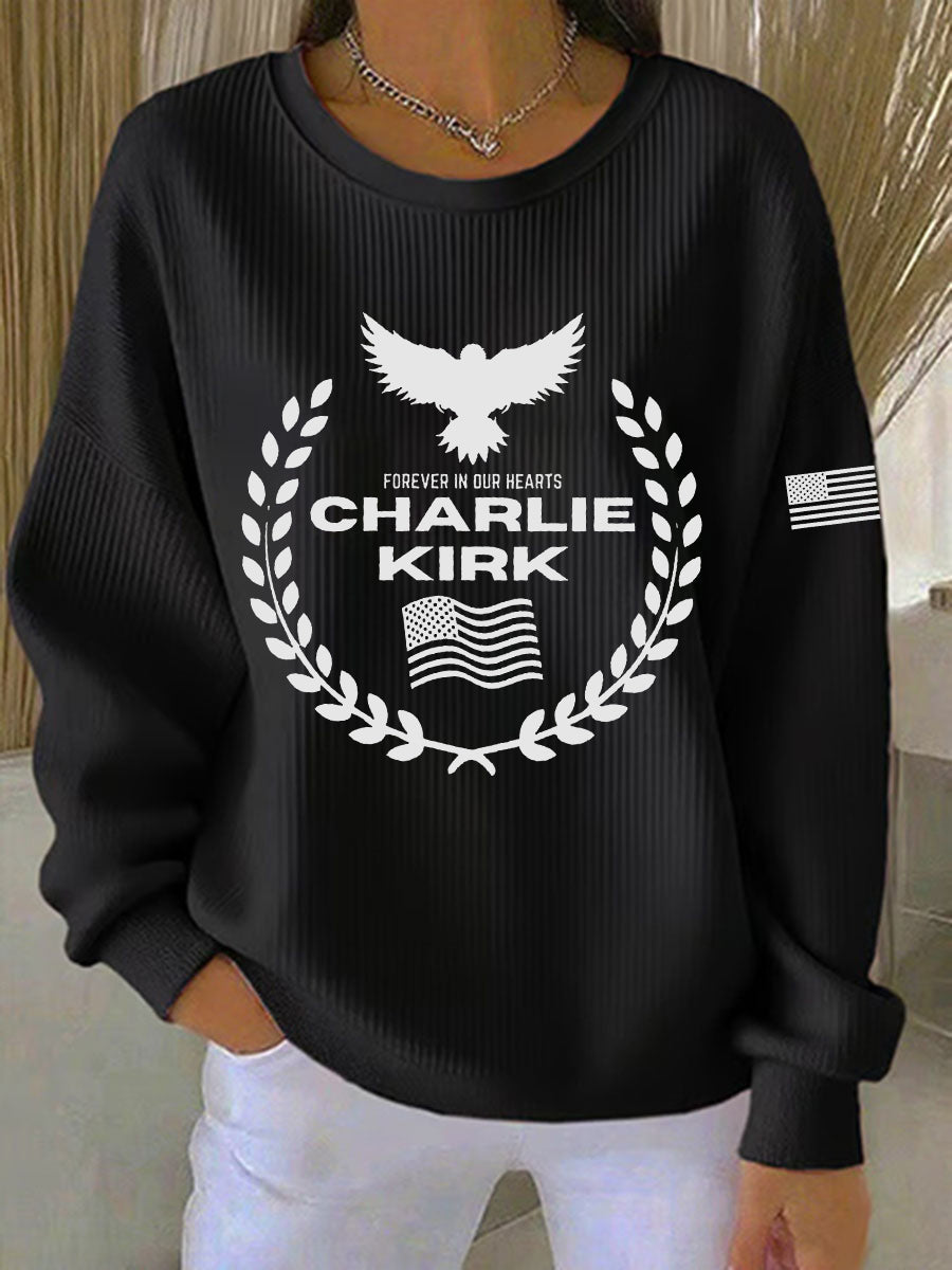 Women's patriotic sweatshirt