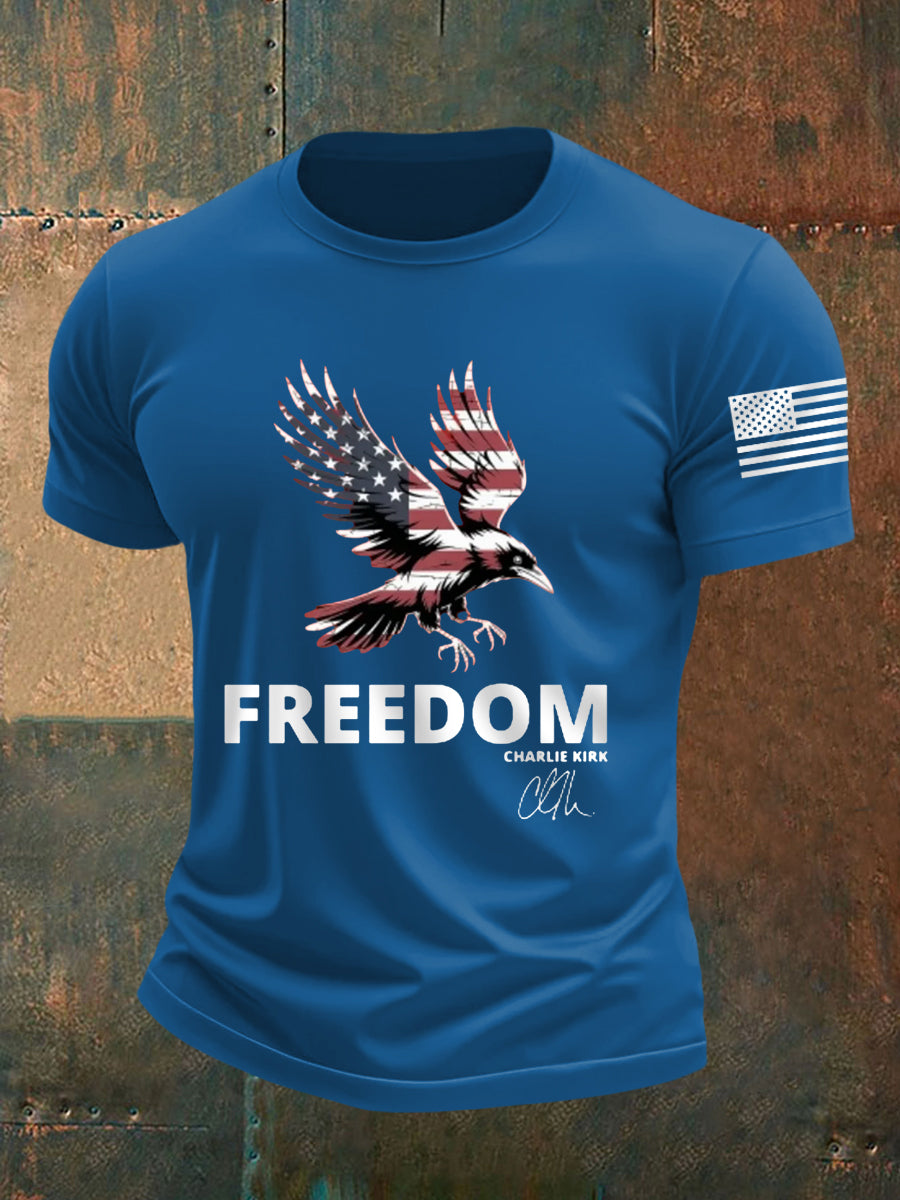 Men's Freedom Charlie Kirk Tee